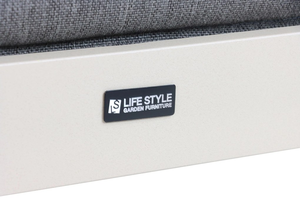 Hoek loungeset 5 personen Aluminium Taupe  Lifestyle Garden Furniture Luca