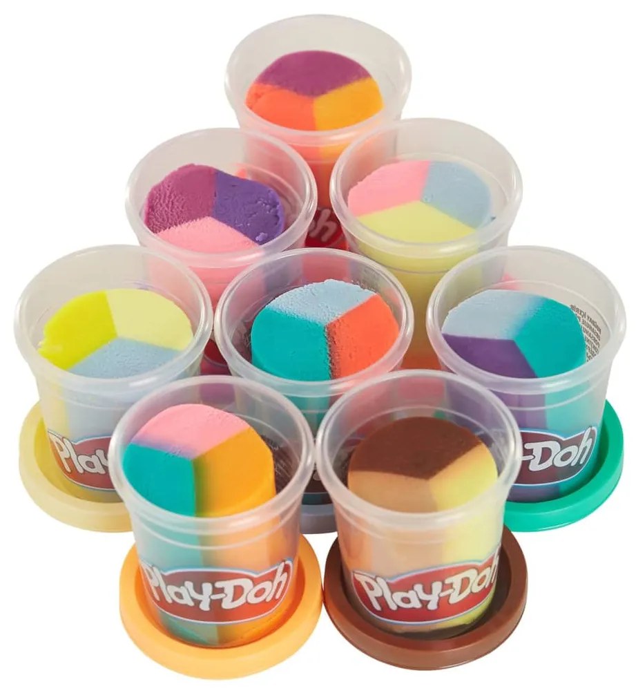 Play-Doh Kapsalon Crazy Cuts Stylist met 8 potjes klei