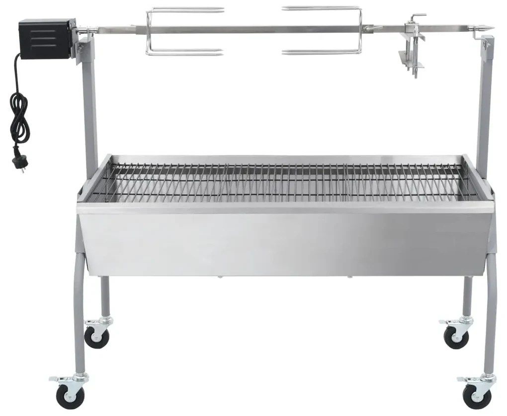 vidaXL Draaispit barbecue met elektrische motor