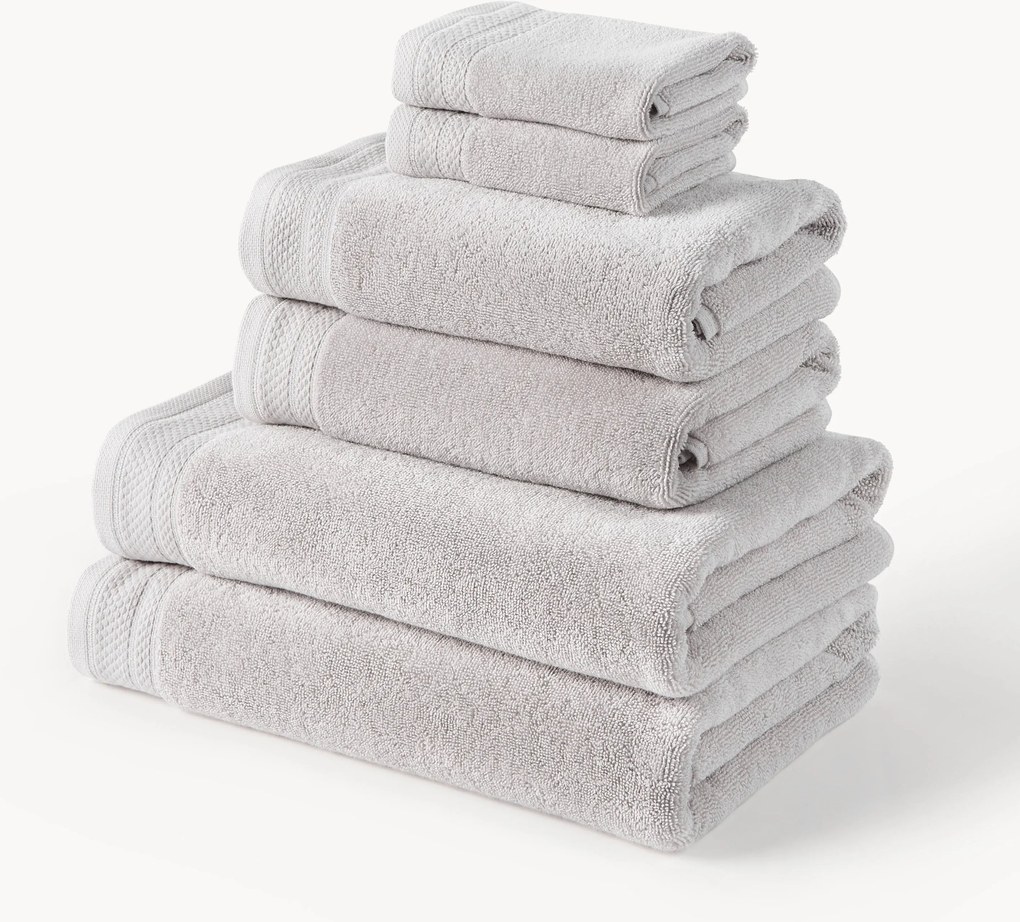 Handdoekenset Premium van biokatoen, in verschillende setgroottes