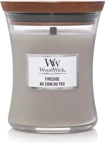 WoodWick geurkaars - Mini Hourglass - Fireside