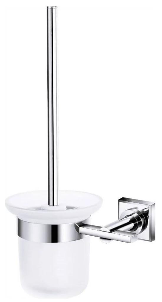 Toiletborstelhouder Best Design Viera Chroom/Glas