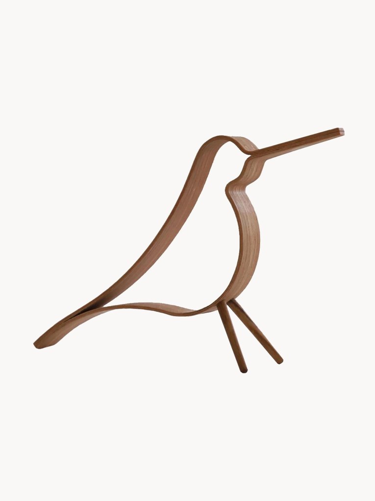 Handgemaakt decoratief object Woody Bird