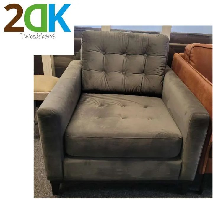 Tweedekans - Fauteuil - Knapp - stof Riviera 96