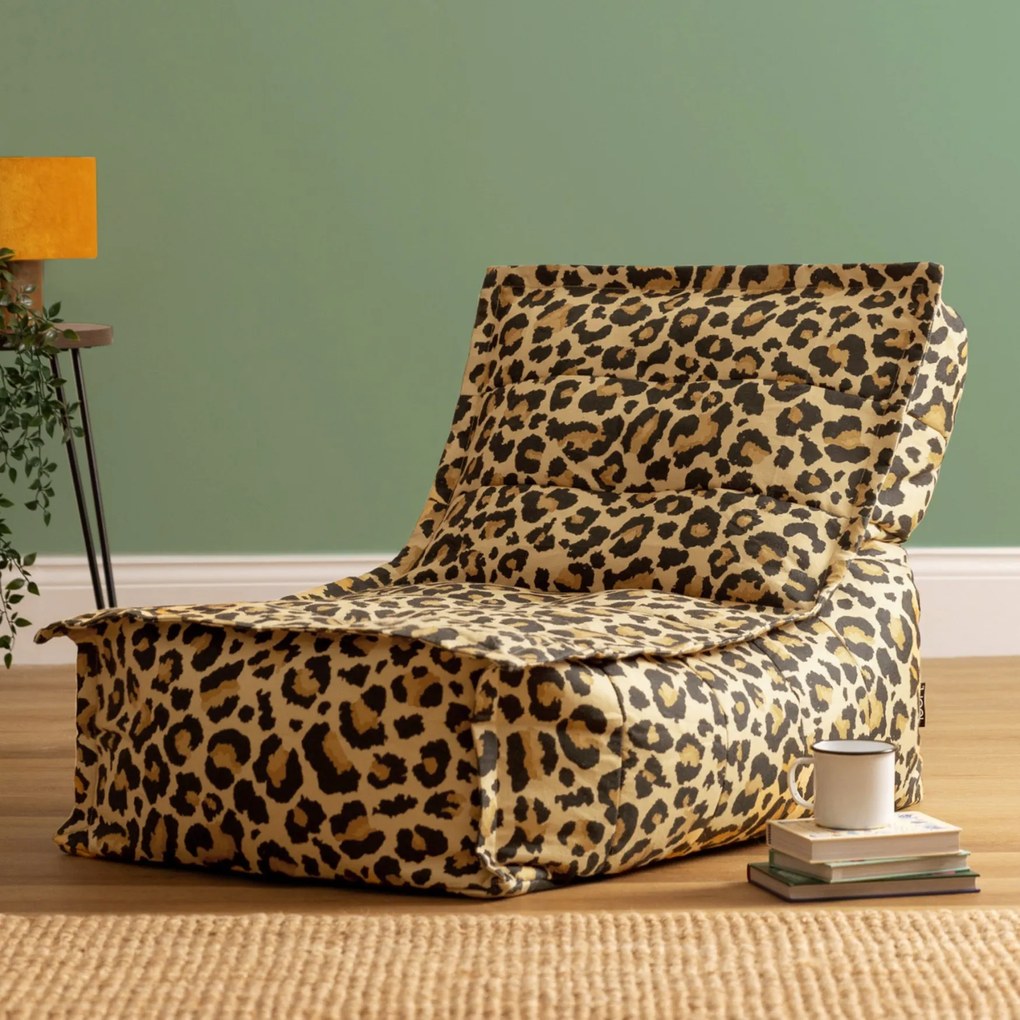 Dolce Zitzak Stoel Lounger - Leopard