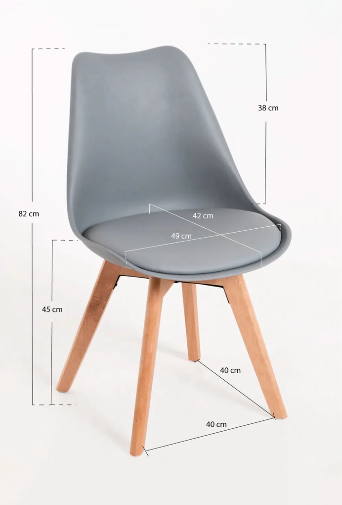 Set 6 Synk Basic Stoelen