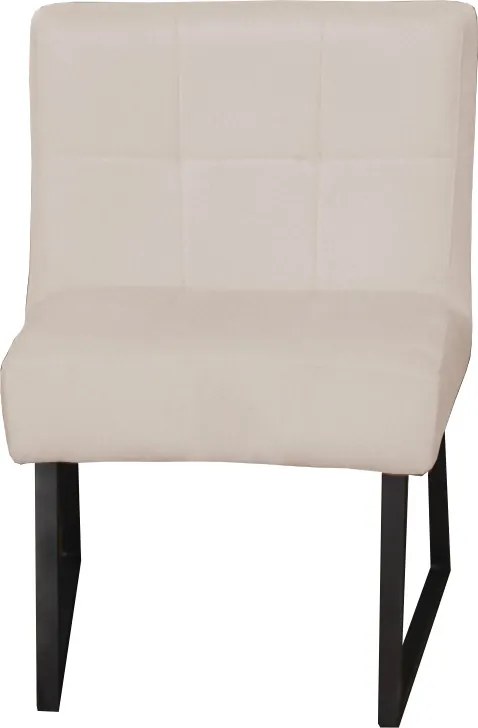 Eetkamerstoel - Amsterdam - geschikt voor ronde tafel - stof Element zand 17