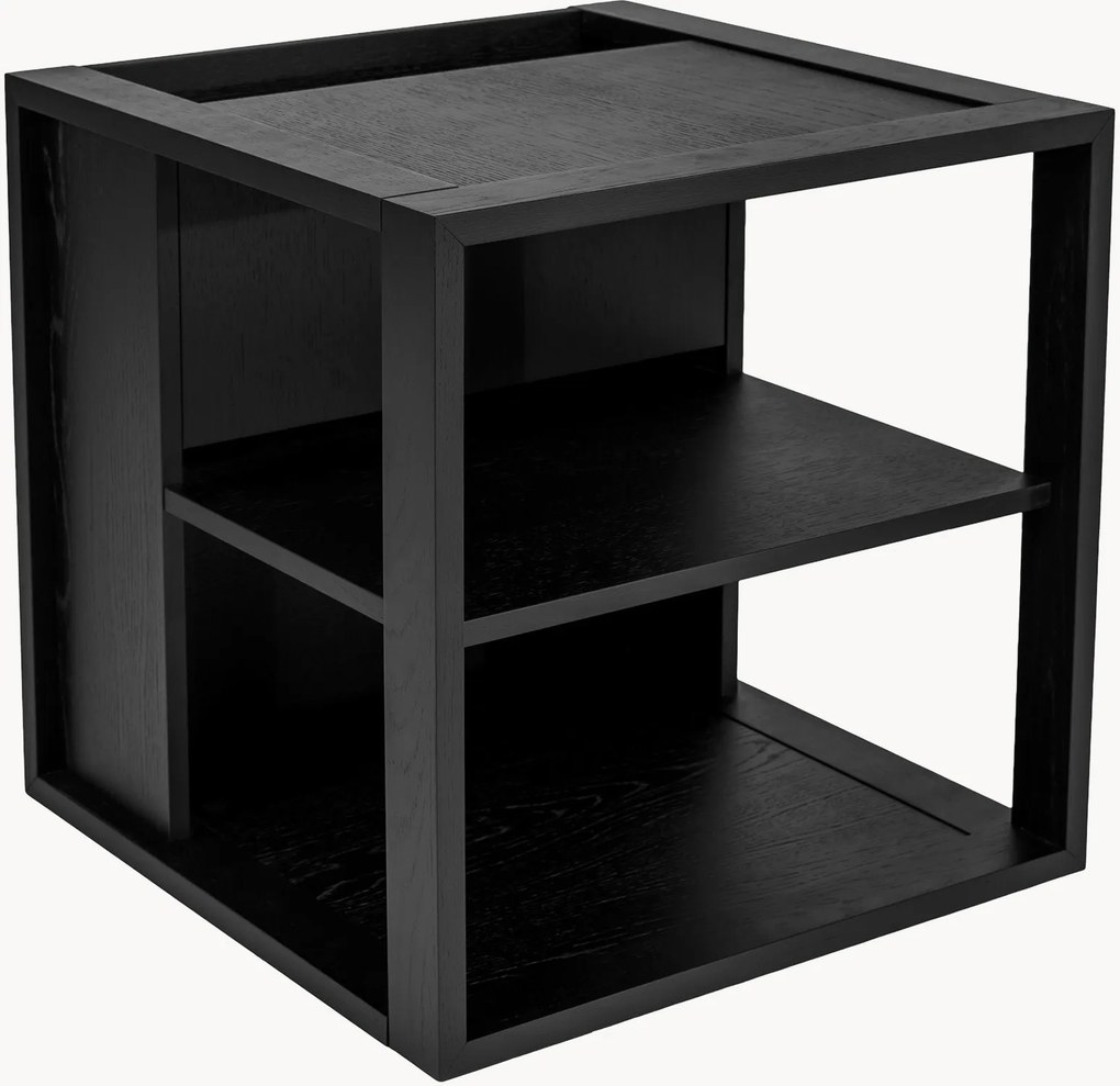 Houten bijzettafel Cube