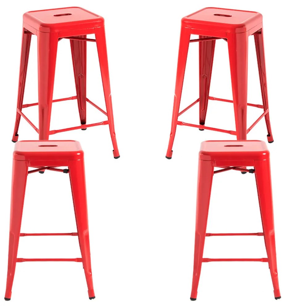 Pak 4 lage Torix krukken