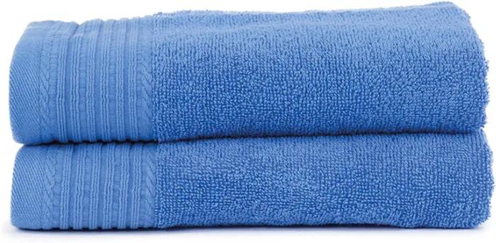 The One Towelling 2-PACK: Handdoek Basic - 50 x 100 cm - Aqua