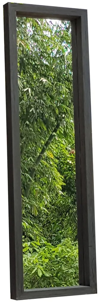 Livingfurn Fumar spiegel teakhout charcoal 200x70cm