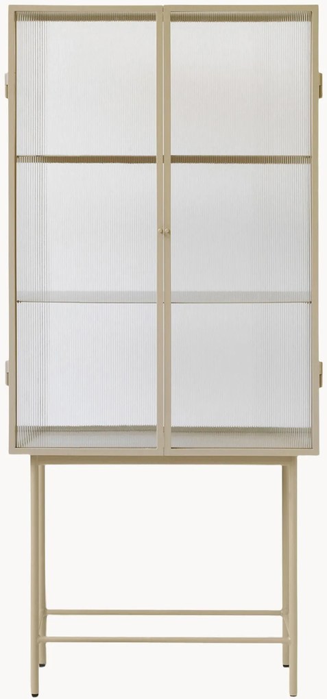 Vitrine Haze met glazen deuren