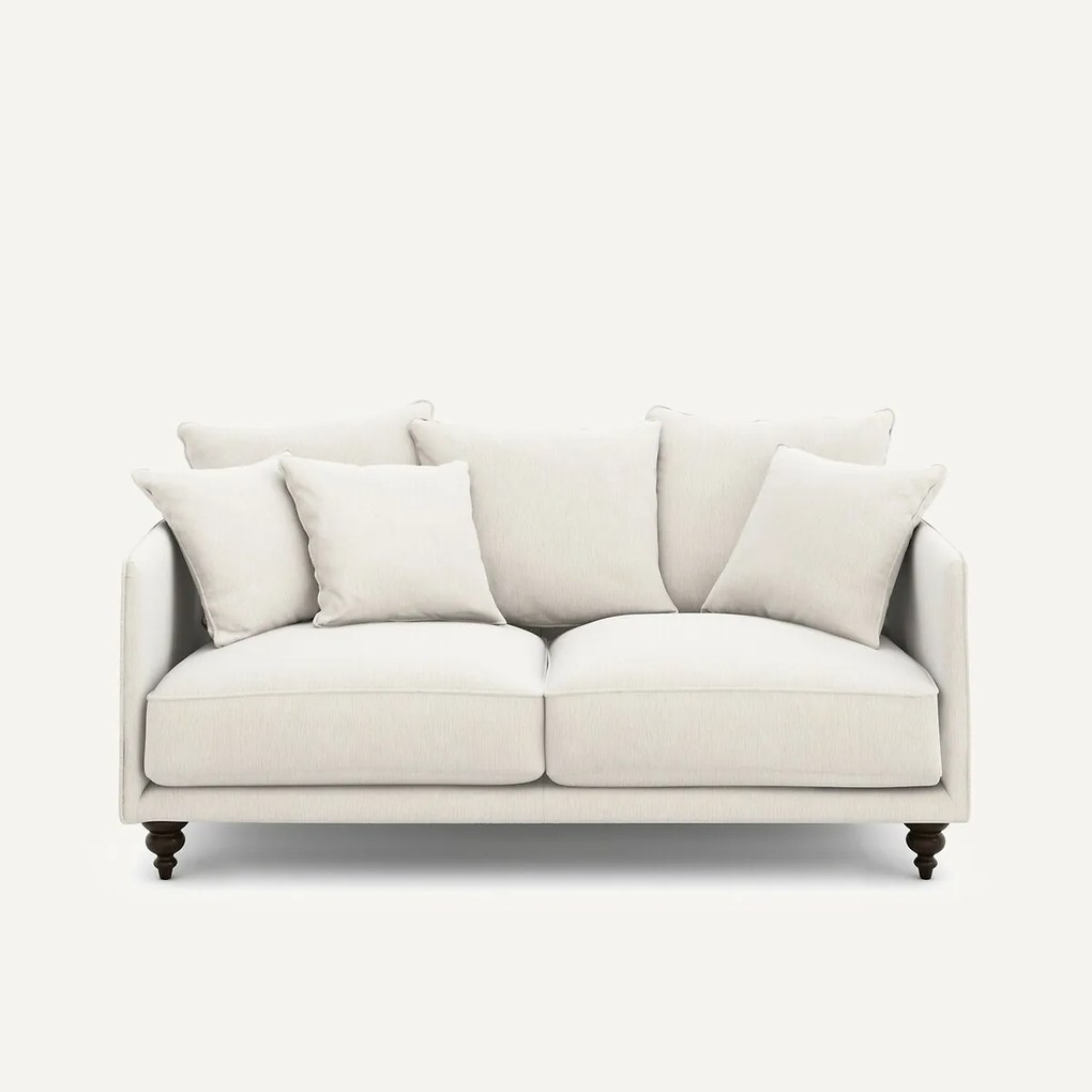 Compacte fluwelen chenille bank, Lazare