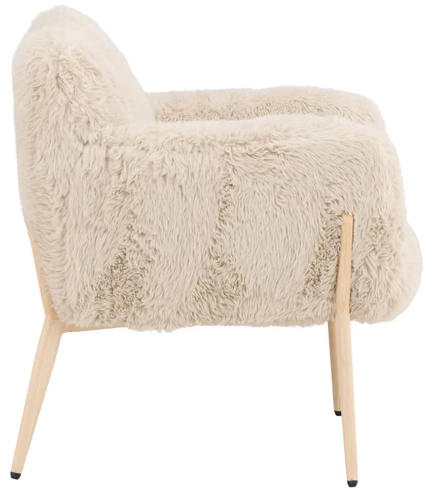 Fauteuil Met Zacht Imitatiebont