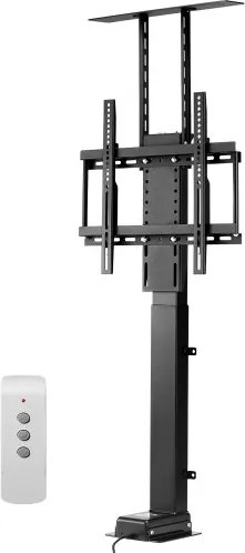 VEVOR Gemotoriseerde TV-liftstandaard Verstelbare TV-liftstandaardbevestiging (draagvermogen 60 kg), verticale elektrische TV-beugel met afstandsbediening, voor 813-1397 mm (niet in kast)