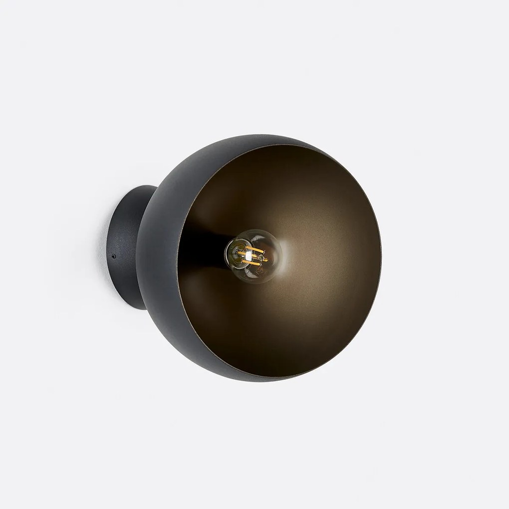 Richtbare wandlamp in metaal, Zinor