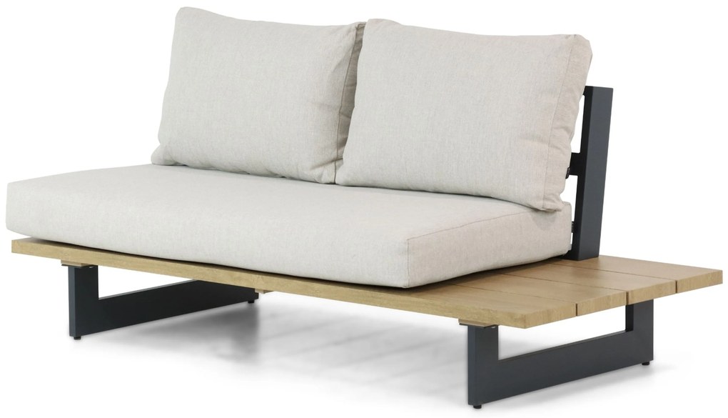 Hoek loungeset 5 personen Aluminium Grijs Lifestyle Garden Furniture Azzurro