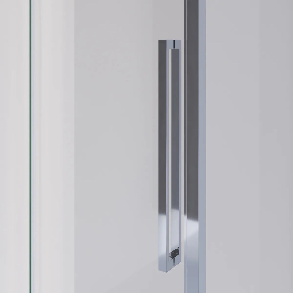 Brauer Season douchecabine met schuifdeur 140x80cm chroom