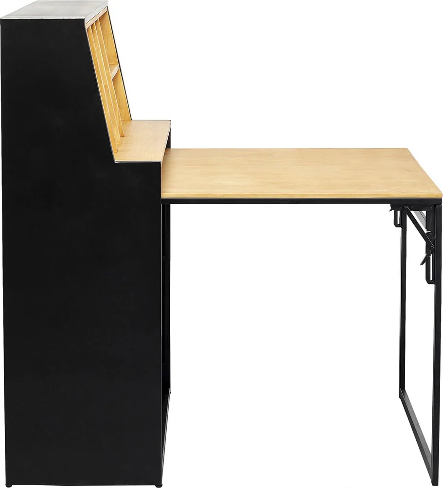 Kare Design Vinoteca Inklapbaar Bureau Met Opbergruimte - 106 X 80cm.