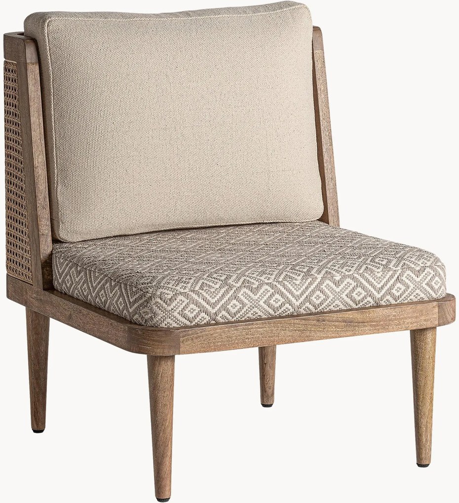 Armstoel Cismar van berkenhout