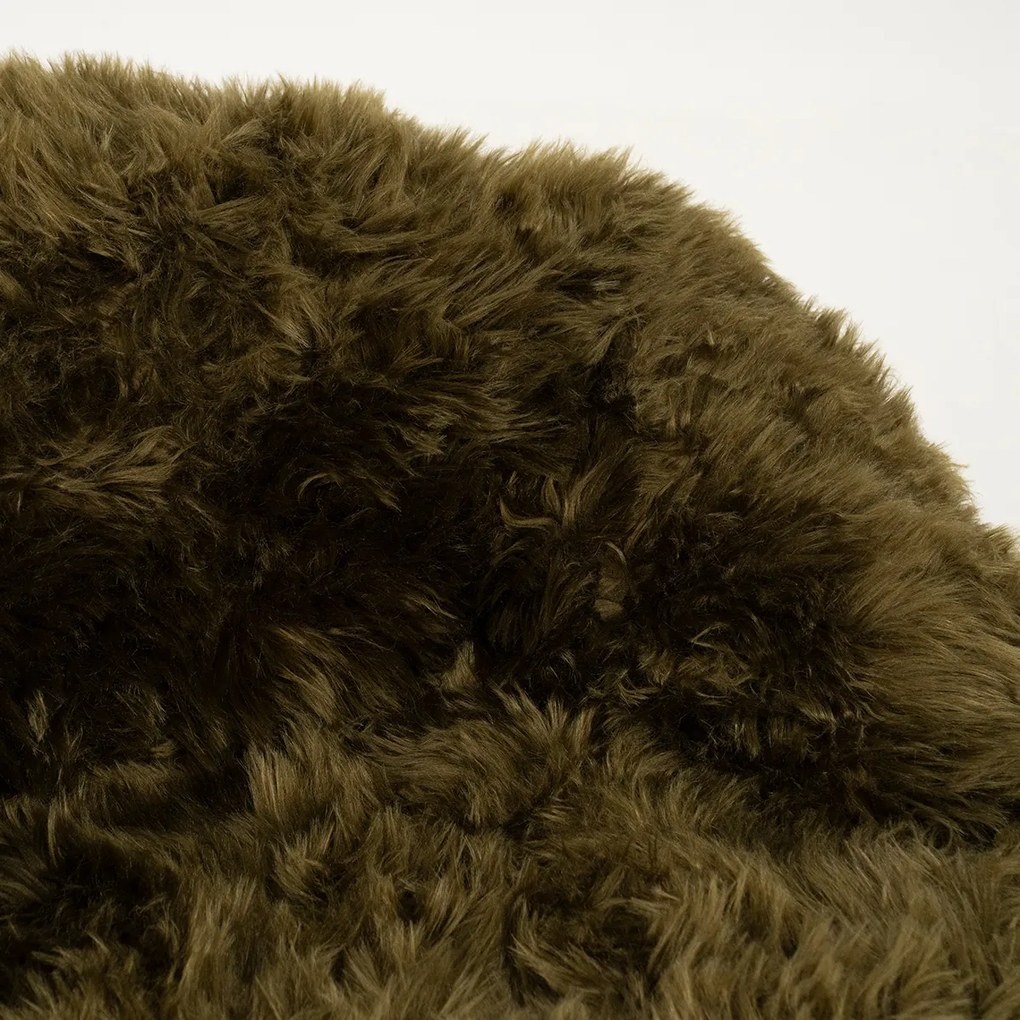 Harig Fauteuil Groen