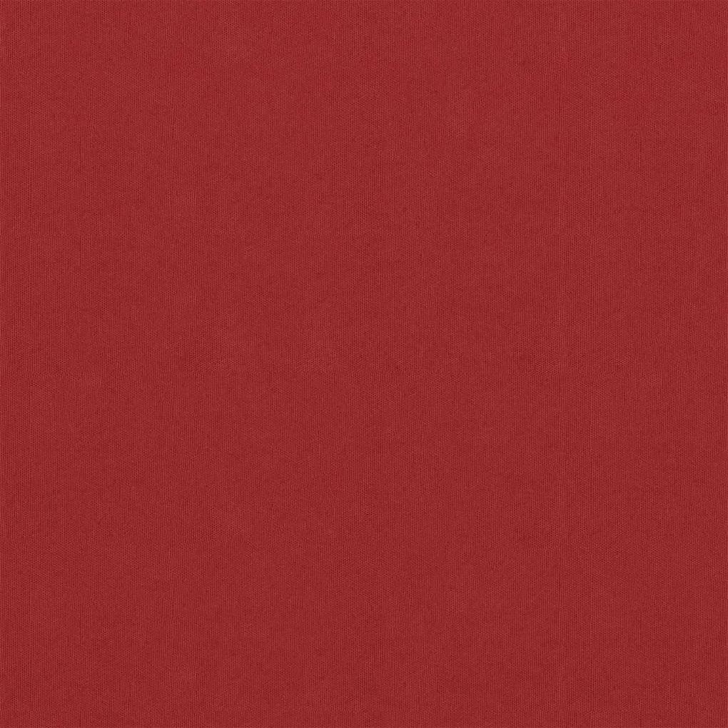 vidaXL Balkonscherm 120x300 cm oxford stof rood