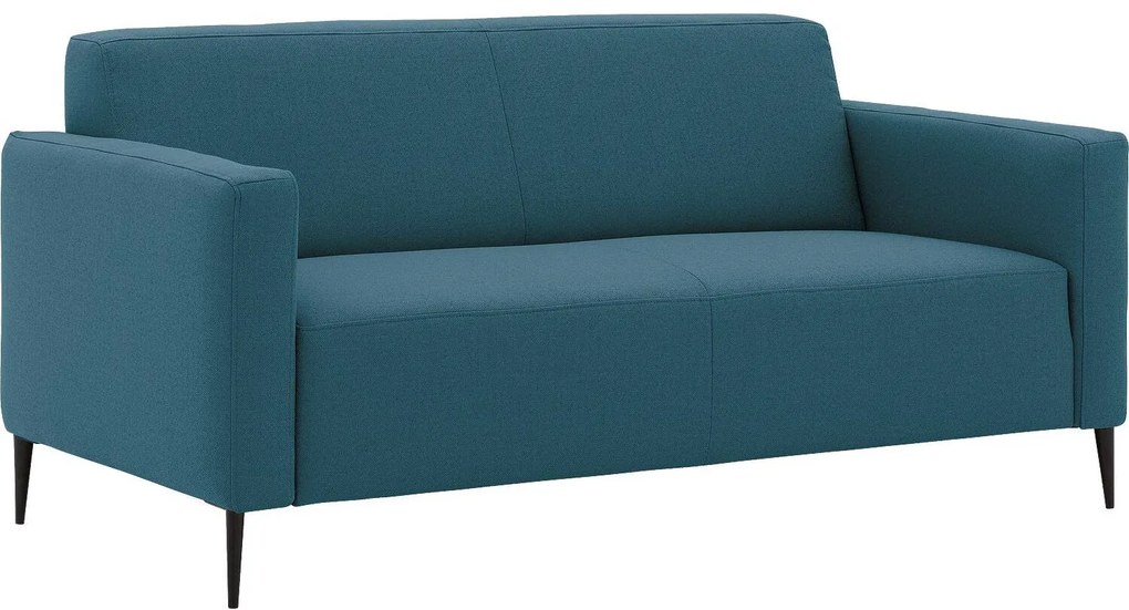 Goossens Key West blauw, stof, 2,5-zits, modern design