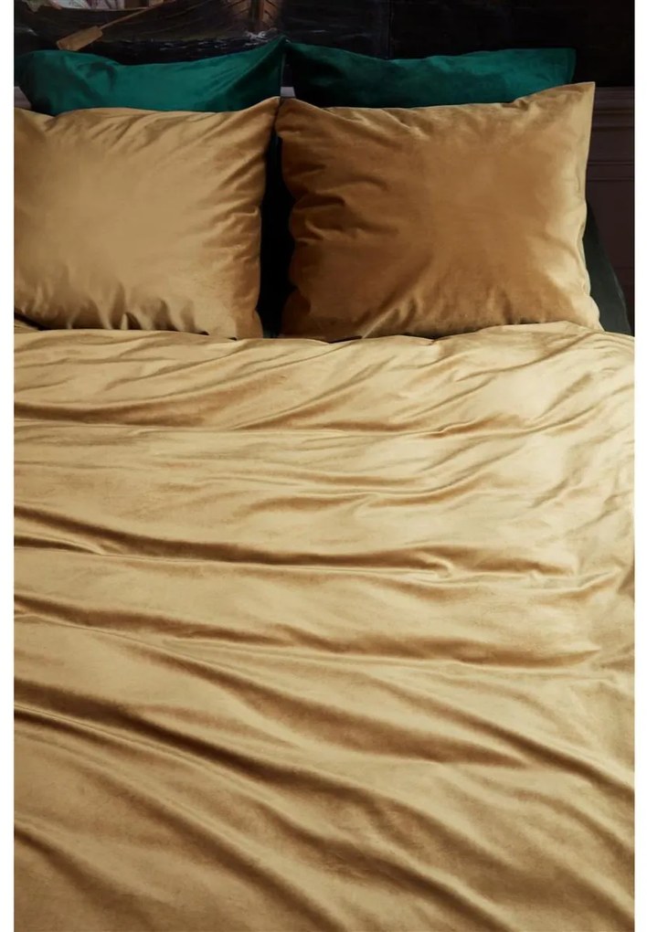 At Home by Beddinghouse Tender Dekbedovertrek Gold – Bij Swiss Sense