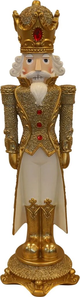 Notenkraker koning - goud - 70 cm