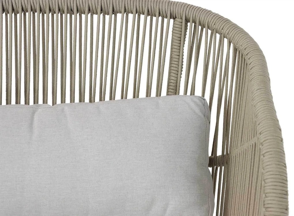 Tuinstoel Eucalyptus hout Naturel teak Coco Napoli