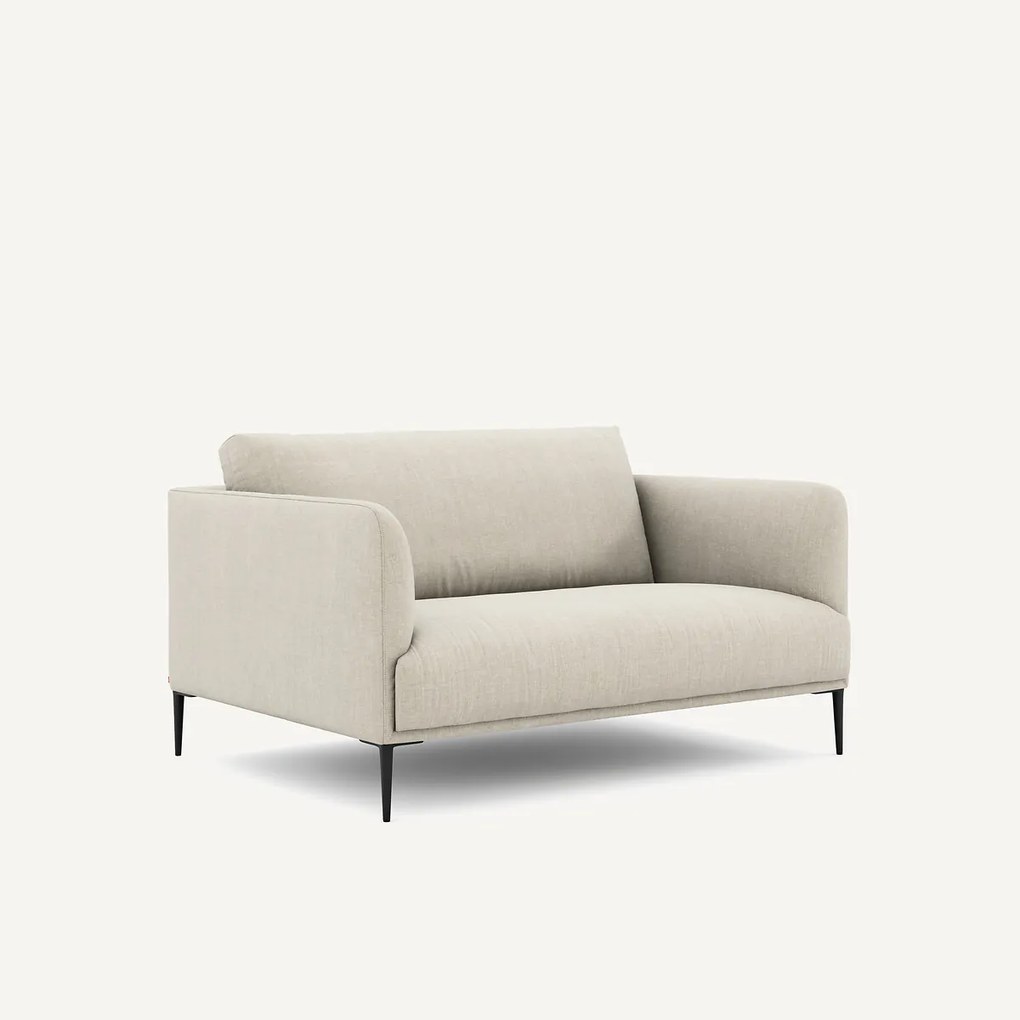 2-zits katoenen en linnen bank, Oscar, ontwerp door Emmanuel Gallina