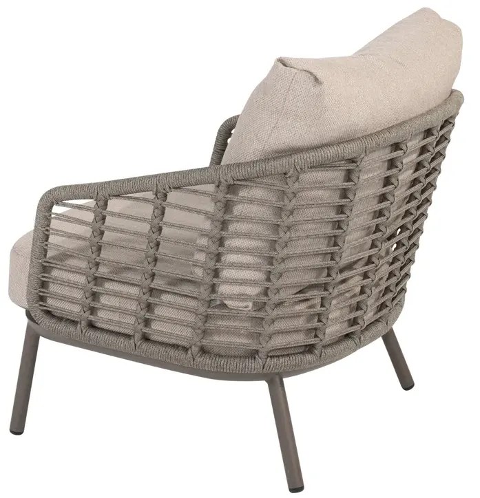 Taste by 4 Seasons Puglia loungestoel terre Loungestoel bruin weerbestendig