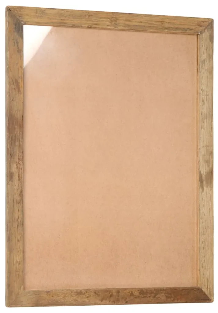 vidaXL Fotolijsten 2 st 90x70 cm massief gerecycled hout en glas