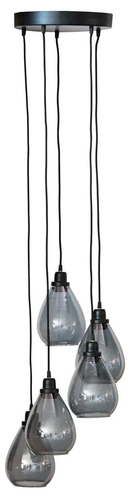 BePureHome Waterfall Trapse Hanglamp Druppel Glas