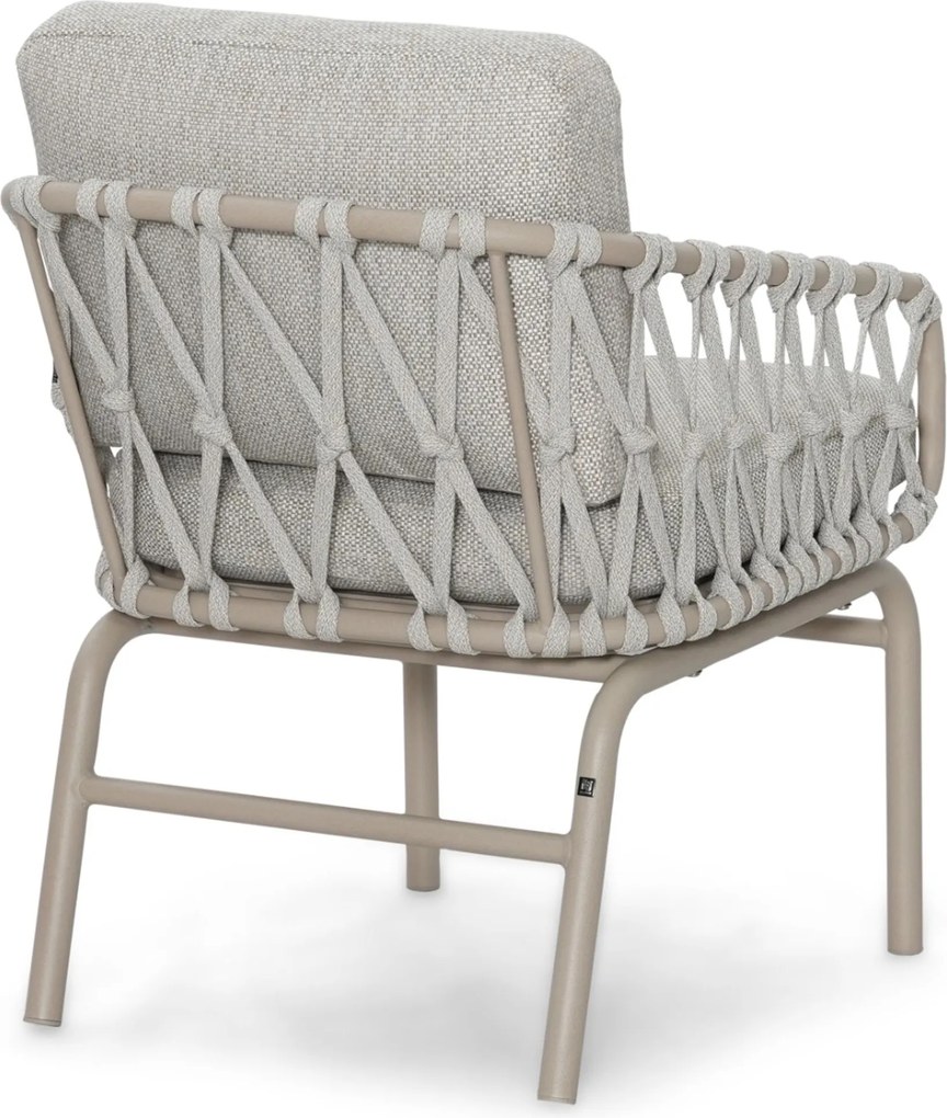Tuinstoel Rope Zand/Beige Lifestyle Garden Furniture Ventana low  loft