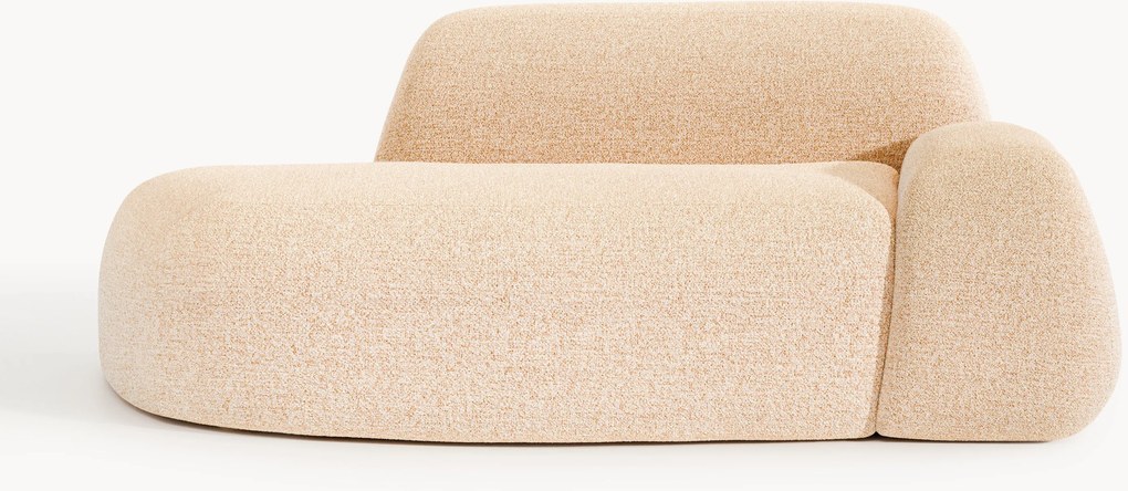 Bouclé bank Wolke (2-zits) met chaise longue