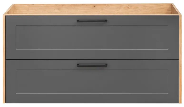 Comad Madera Grey 854 FSC onderkast 120cm eiken/grijs