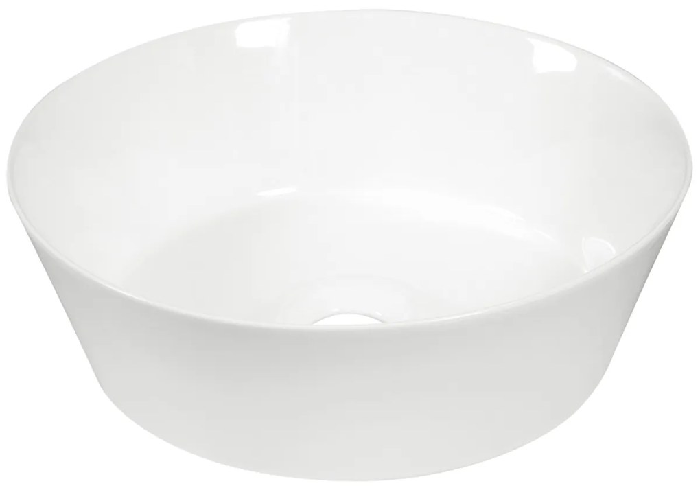 Kerra KR79 waskom rond glans wit 36x36x12cm