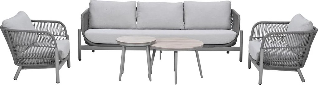 Garden Impressions Luzia loungeset 5-delig - taupe