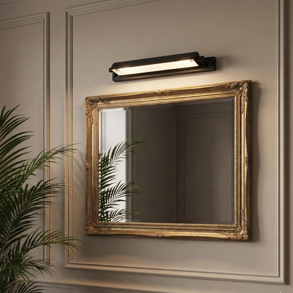 Muurlamp Goya Antiek Zwart