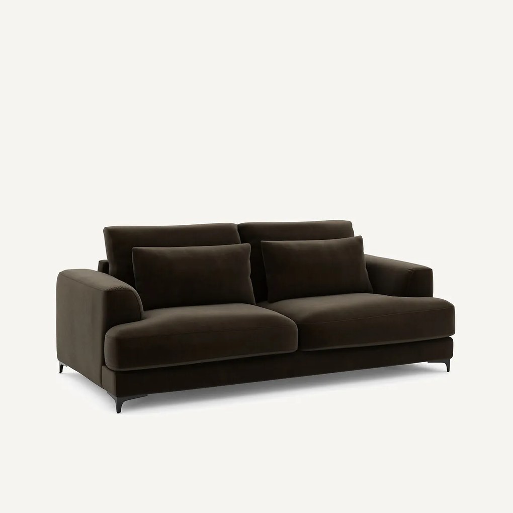 3-zits slaapbank van fluweel, Marsile