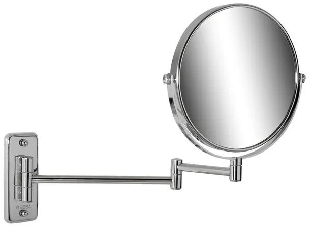 Geesa Mirror Scheerspiegel 2-armig 3x vergrotend ø 200 mm Chroom 911086