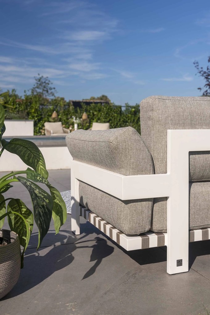 4 Seasons Outdoor Paloma hoek loungebank * Sale * beige weerbestendig