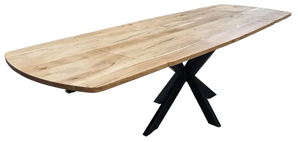 Eetkamertafel Massief Acaciahout - 275 X 90cm.