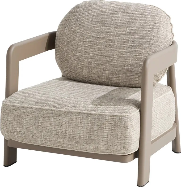 4 Seasons Outdoor Oasis loungeset Mocca Loungeset beige weerbestendig