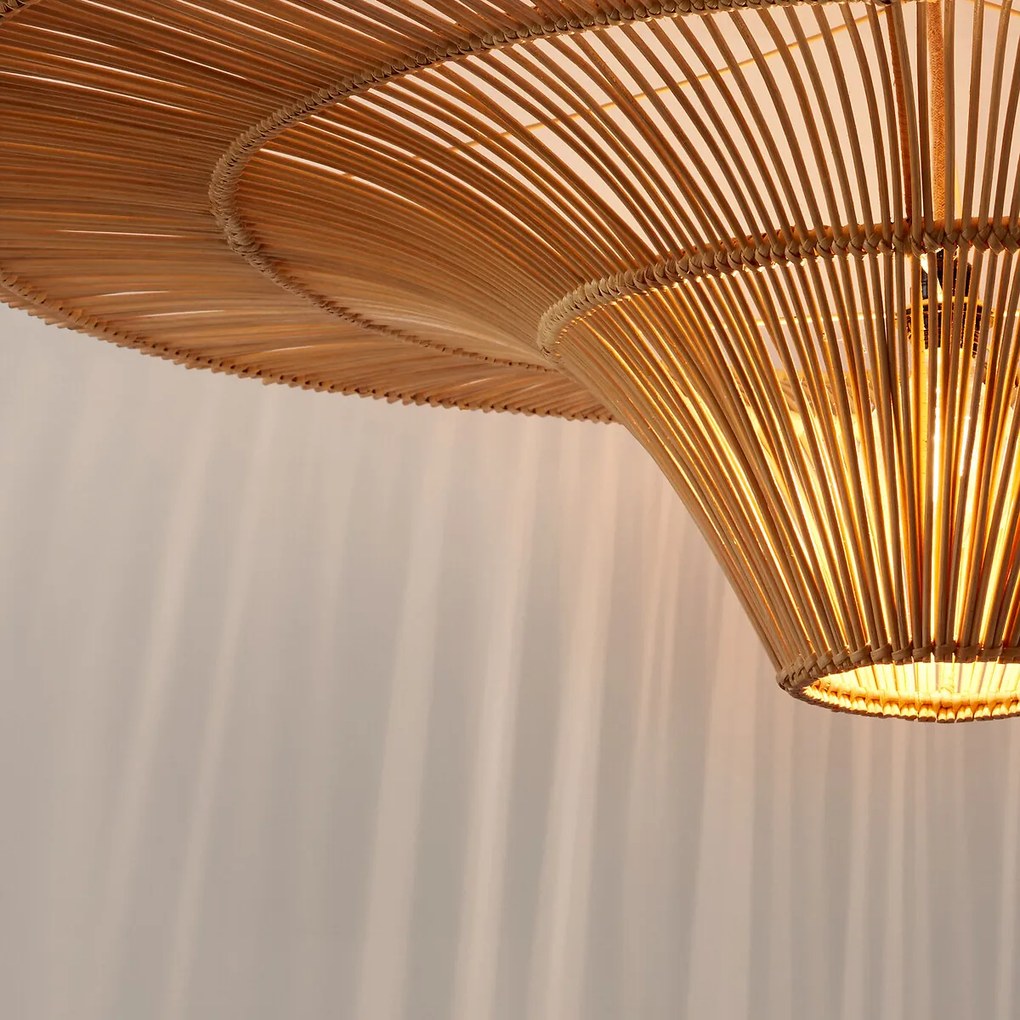 Rotan hanglampØ120 cm, Junita
