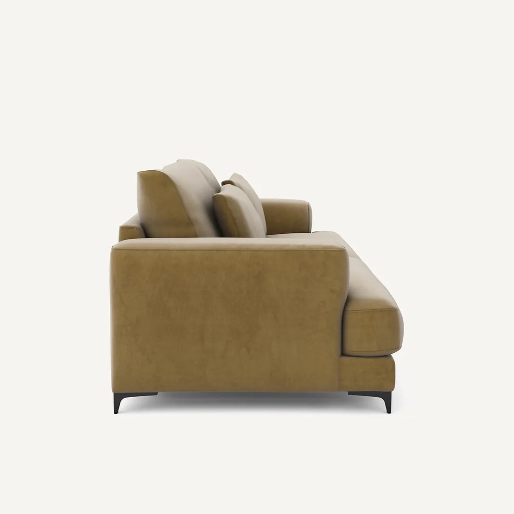 4-zits slaapbank fluweel, Marsile