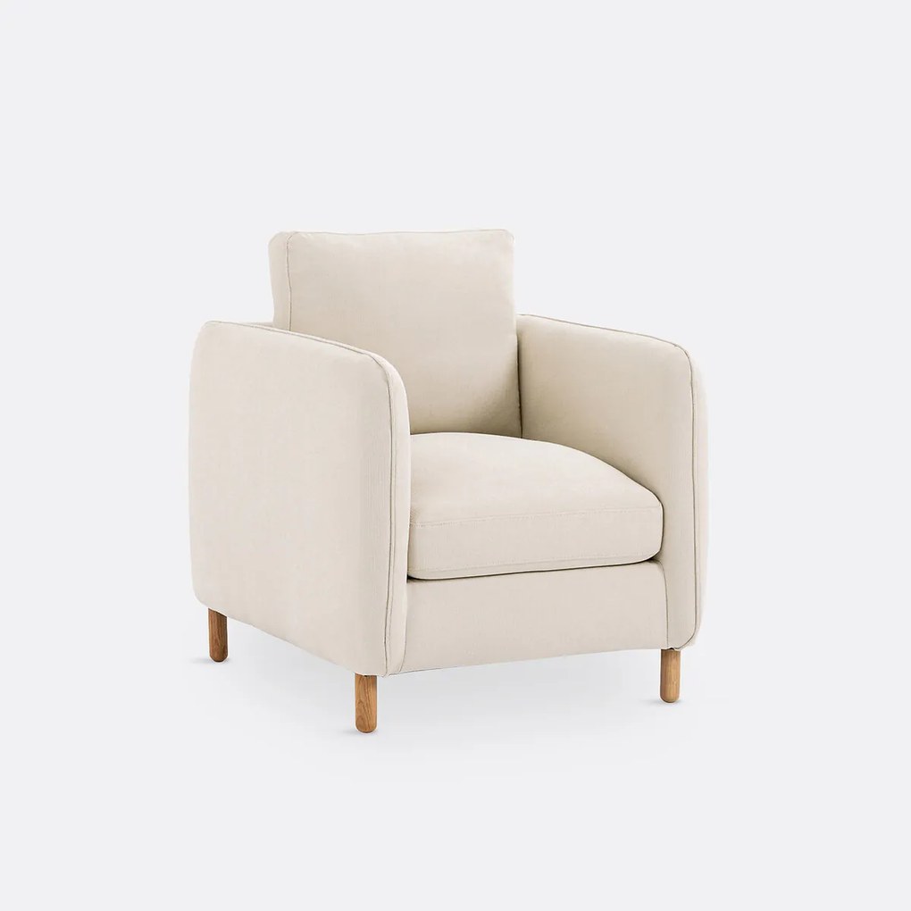 Fauteuil mêlee polyester, Loméo