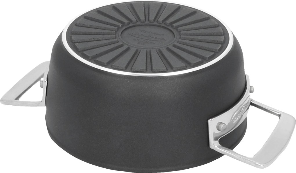 Demeyere Alu Pro 5 Kookpan met deksel Duraslide Titanium 16 cm / 1,4 l - Alu Pro 5 - Demeyere