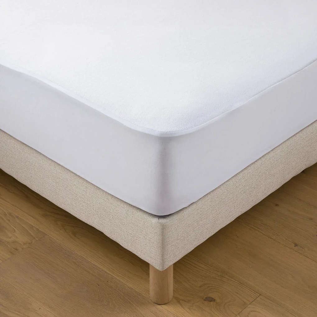 Matrasbeschermhoes van polyester badstof waterdicht H30cm